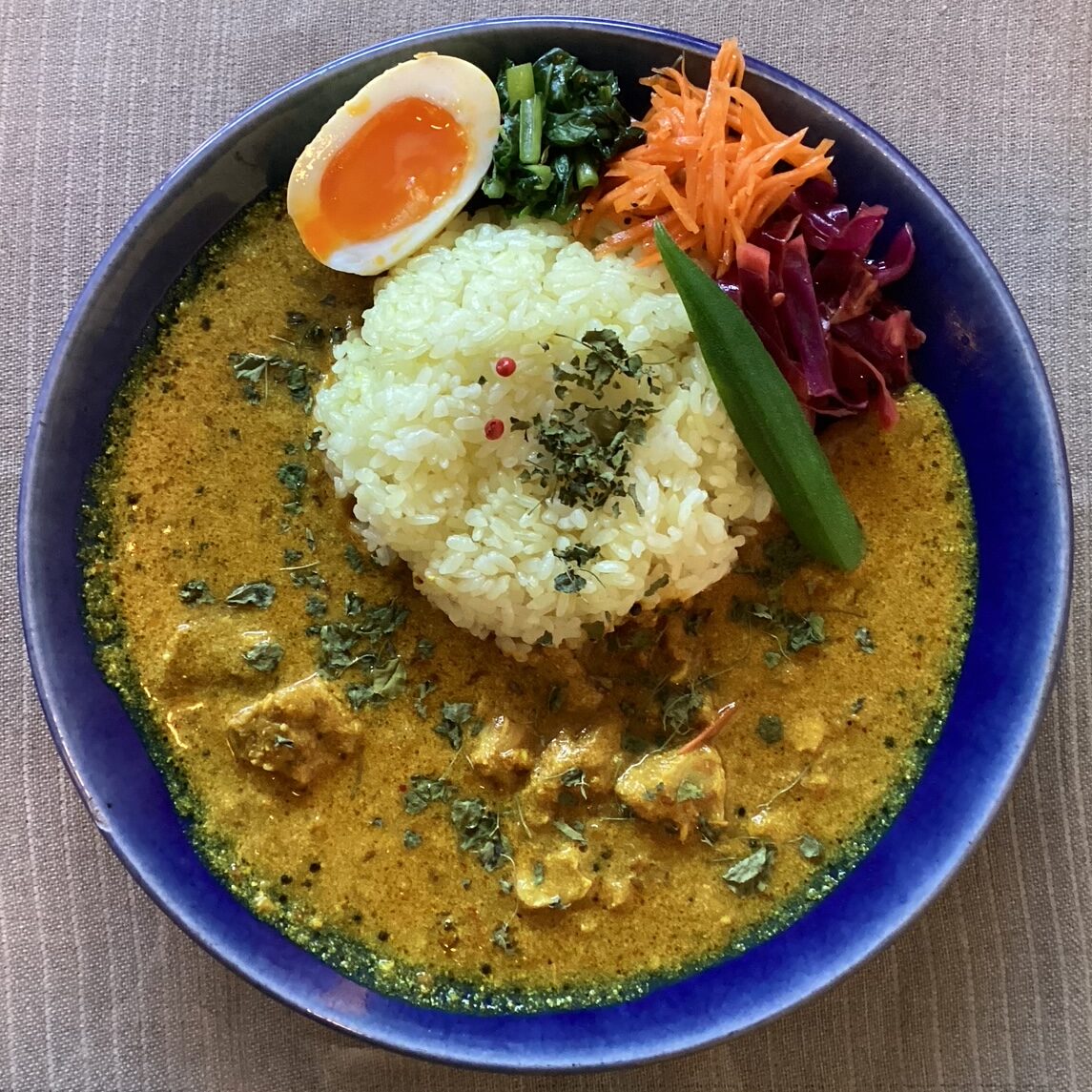 事務所カレー&Mera Mera